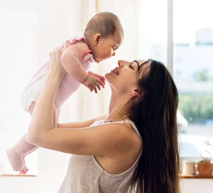 Happy Mother and Baby - Jabalpur Hospital Fertility Centre