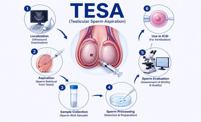 Andrology Lab Microscopic Evaluation of Retrieved Sperm